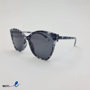 عکس از عینک آفتابی چریکی به رنگ آبی و مشکی مدل 324-686