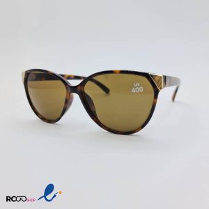 عکس از عینک آفتابی با فریم مربعی و رنگ پلنگی کد 324-969