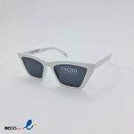 عکس از عینک آفتابی دخترانه با فریم گربه ای و سفید رنگ کد 324-660