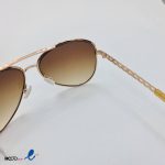 عکس از عینک آفتابی خلبانی زنانه UV400 با دسته طرح دار کد 324-800