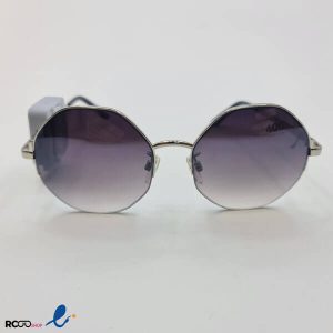 عکس از عینک آفتابی نیم فریم چندضلعی (هندسی) و لنز سایه روشن کد 324-857