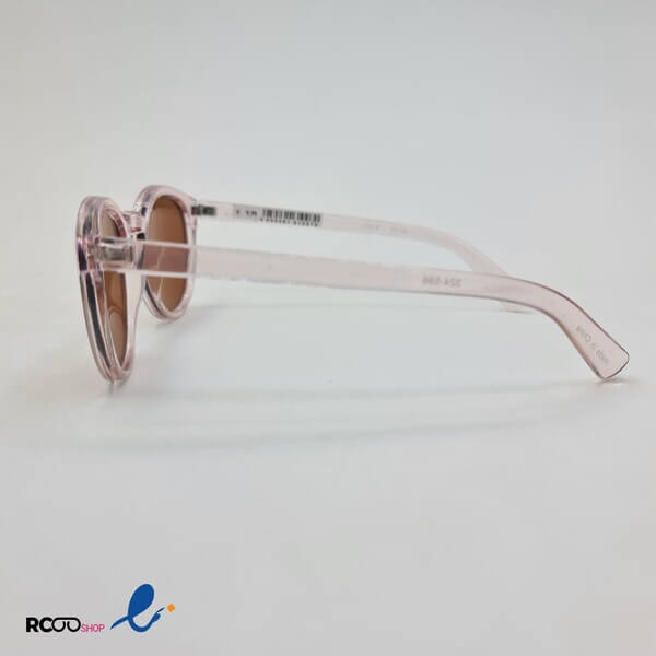 عکس از عینک آفتابی زنانه با فریم گرد و شیشه ای مدل 324-596