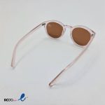 عکس از عینک آفتابی زنانه با فریم گرد و شیشه ای مدل 324-596