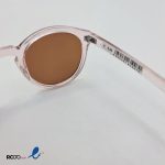 عکس از عینک آفتابی زنانه با فریم گرد و شیشه ای مدل 324-596