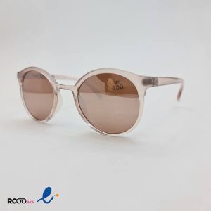 عکس از عینک آفتابی آینه ای با فریم گرد و شیشه ای کد 324-832