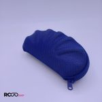 عکس از کیف عینک اورجینال و طرح صدفی آبی رنگ مدل 991124