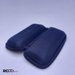 عکس از کیف عینک اورجینال مستطیلی به رنگ مشکی ساده مدل 991246