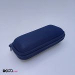 عکس از کیف عینک اورجینال مستطیلی به رنگ مشکی ساده مدل 991246