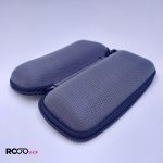 عکس از کیف عینک زیپی و مستطیلی شکل با رنگ خاکستری مدل 991249