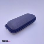 عکس از کیف عینک زیپی و مستطیلی شکل با رنگ خاکستری مدل 991249