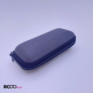 عکس از کیف عینک زیپی و مستطیلی شکل با رنگ خاکستری مدل 991249