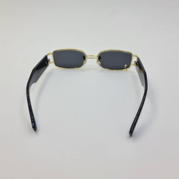 عکس از عینک آفتابی مستطیلی شکل برند جنتل مانستر gm و پیرسینگ دار مدل 8032