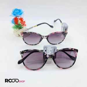 عکس از عینک آفتابی گرد زنانه با طرح گل کد 324-844