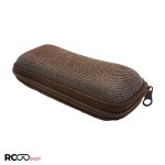 عکس از کیف عینک ضد ضریه مستطیلی و قهوه ای رنگ مدل 991264