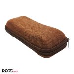 عکس از قاب عینک مستطیلی با رنگ قهوه ای و از جنس جیر مدل 991306