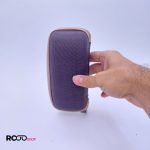 عکس از کیف عینک ضدضربه و ضدخش قهوه ای رنگ با زیپ کرمی مدل 991278