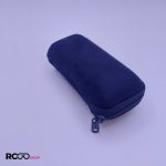 عکس از کیف عینک مشکی رنگ و از جنس جیر و مستطیلی مدل 991302