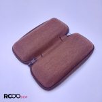 عکس از قاب عینک مستطیلی با رنگ قهوه ای و از جنس جیر مدل 991306