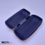 عکس از قاب عینک مستطیلی با رنگ قهوه ای و از جنس جیر مدل 991306