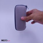 عکس از قاب عینک هارد رنگ خاکستری آلومینیومی و جیر مدل 991301