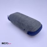 عکس از کیف عینک مستطیلی زیپ دار رنگ سبز و جیر مدل 991260