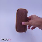 عکس از قاب عینک مستطیلی با رنگ قهوه ای روشن و جیر مدل 991307