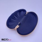 عکس از قاب عینک صدفی با رنگ کرمی و از جنس جیر مدل 991312