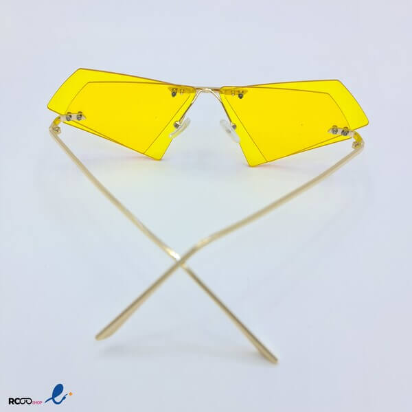 عکس از عینک شب با 2 عدسی رنگ زرد مدل bumblebee مدل 324-000