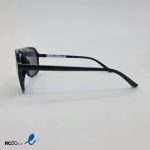 عکس از عینک آفتابی خلبانی کلاسیک با فریم مشکی مدل 437-406