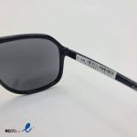 عکس از عینک آفتابی خلبانی کلاسیک با فریم مشکی مدل 437-406