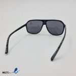 عکس از عینک آفتابی خلبانی کلاسیک با فریم مشکی مدل 437-406