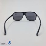 عکس از عینک آفتابی خلبانی کلاسیک با فریم مشکی مدل 437-406