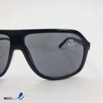عکس از عینک آفتابی خلبانی کلاسیک با فریم مشکی مدل 437-406