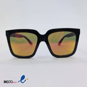عکس از عینک آفتابی بچه گانه آینه ای با فریم مربعی مدل B016
