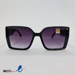 عکس از عینک آفتابی زنانه با فریم مربعی و مشکی مدل D21289