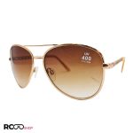 عکس از عینک آفتابی خلبانی زنانه UV400 با دسته طرح دار کد 324-800