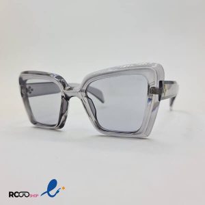عکس از عینک آفتابی مربعی با فریم شیشه ای و شفاف مدل ML6009