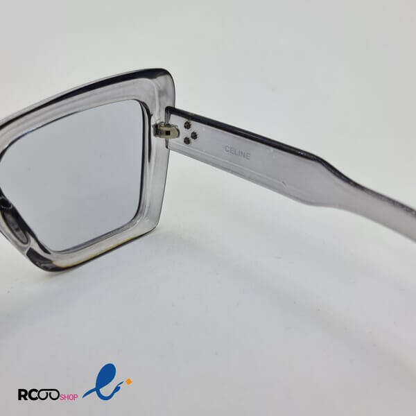 عکس از عینک آفتابی مربعی با فریم شیشه ای و شفاف مدل ml6009