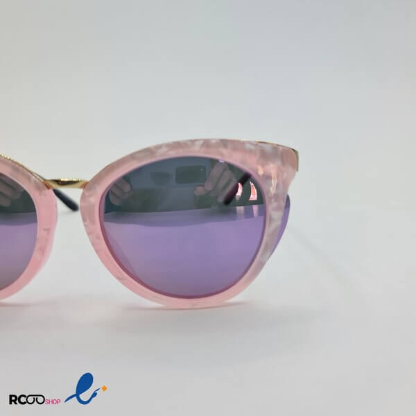 عکس از عینک آفتابی پلاریزه زنانه با فریم صورتی dior مدل pg0005