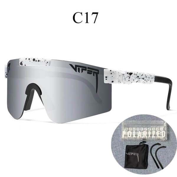 عکس از عینک آفتابی ورزشی پلاریزه Pit-Viper دارای محافظ UV400 مدل C17