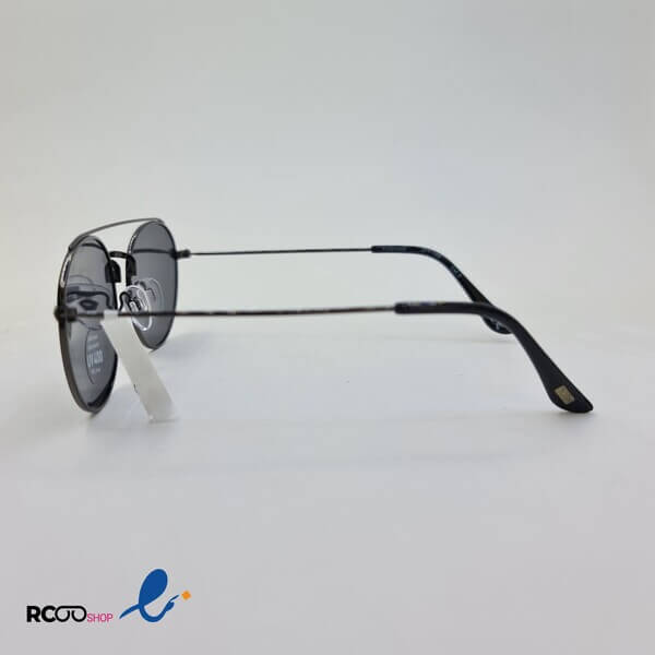 عکس از عینک آفتابی پلاریزه با فریم گرد و دو پل مدل 477-168