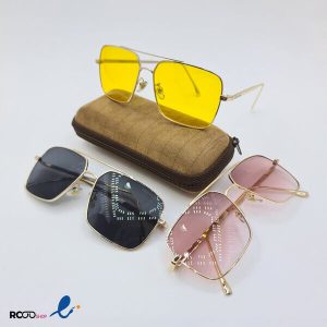 عکس از عینک آفتابی فشن با فریم مربعی HUGO BOSS مدل D20181