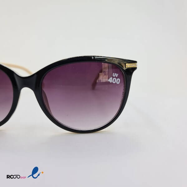 عکس از عینک آفتابی دخترانه با فریم دو رنگ و نگین دار مدل 324-968