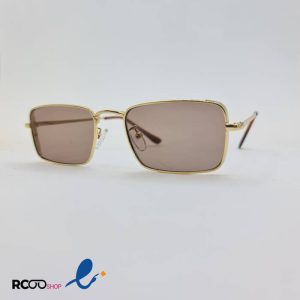 عکس از عینک آفتابی با فریم مستطیلی و عدسی قهوه ای برند Ray-Ban مدل B80-628