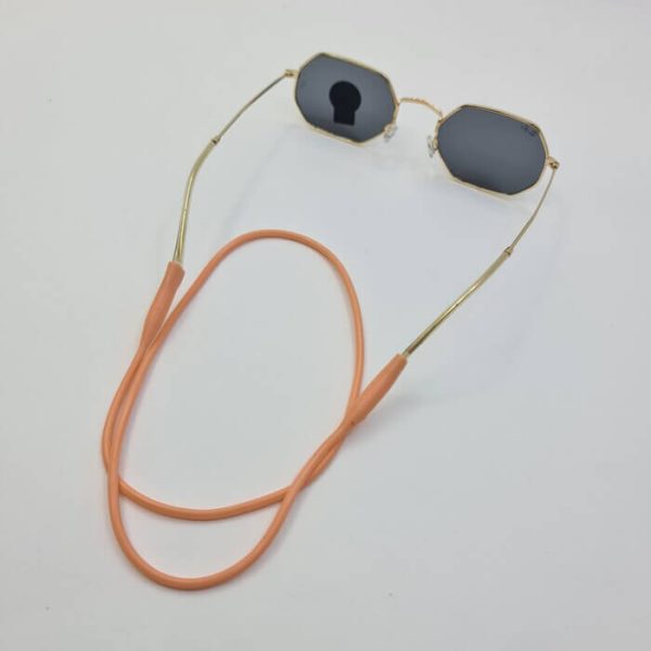 عکس از بند عینک با رنگ پوست پیازی و سیلیکونی مدل 991450