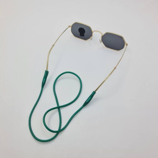 عکس از بند عینک سیلیکونی با رنگ سبز و ضدحساسیت مدل 991433