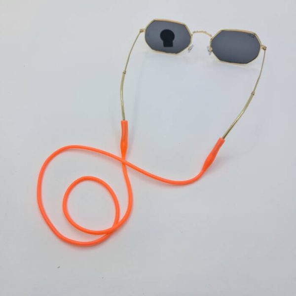 عکس از عکس ازبند عینک سیلیکونی با رنگ نارنجی و ضد حساسیت مدل 991431
