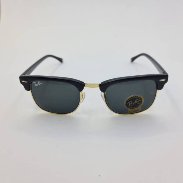 عکس از عینک آفتابی کلاب مستر برند ریبن با فریم مشکی و طلایی مدل rb3016