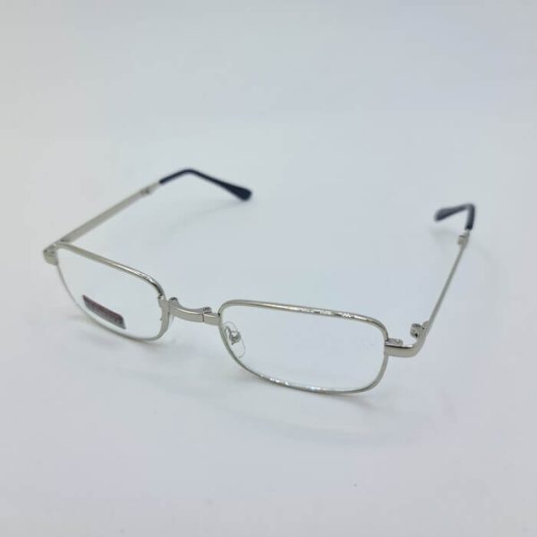 عکس از عینک مطالعه تاشو با نمره چشم 2. 50 به همراه کیف و دستمال مدل 1305