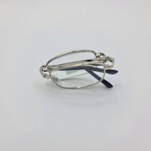 عکس از عینک مطالعه تاشو با نمره چشم 3.00 به همراه کیف و دستمال مدل 1305